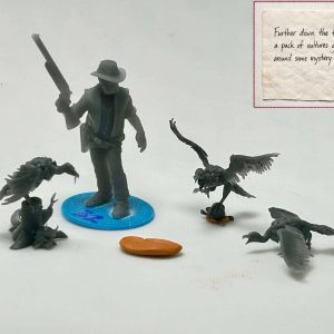 Alternative view of Vultures or Buzzards (3 Sculpts)