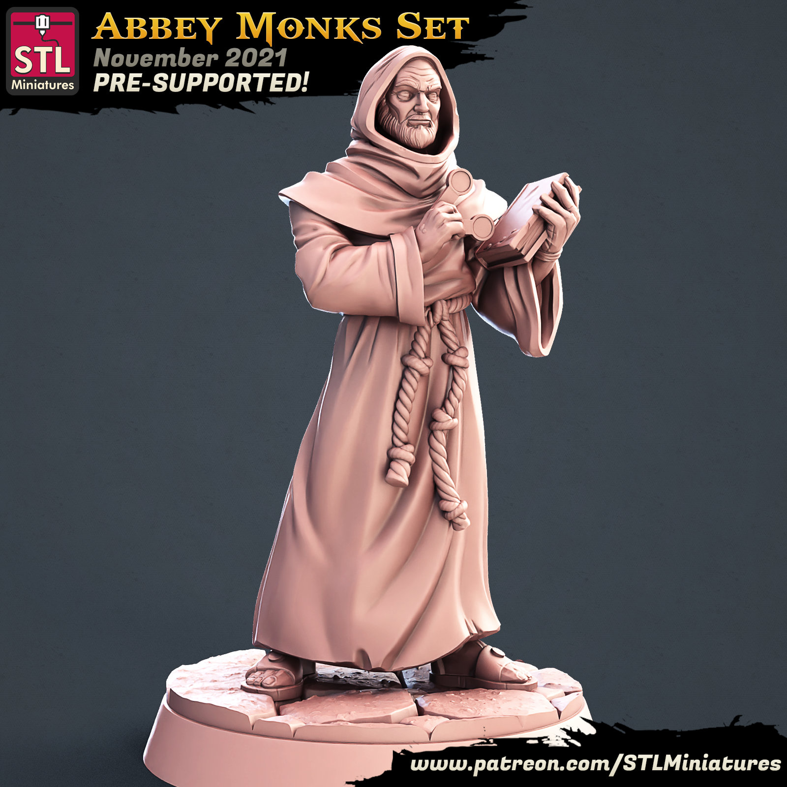 Alternative view of Abbey set (7 Characters, Divine scatter terrain)