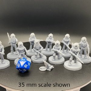 Deep Sea Divers (12 Sculpts)