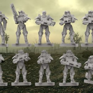 Power Armor Suits (10 Sculpts)