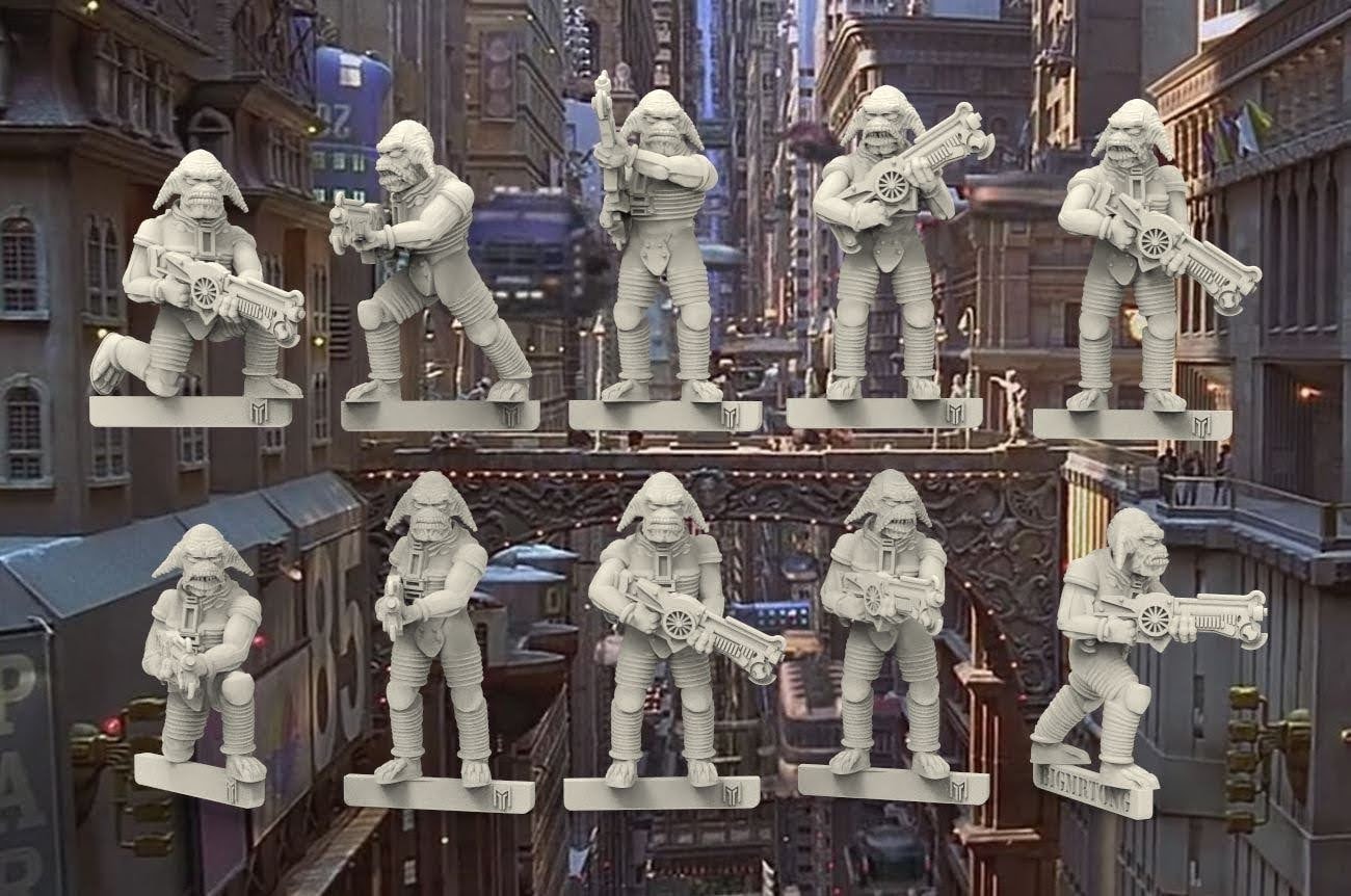 Mangalore Mercenaries (10 Sculpts)