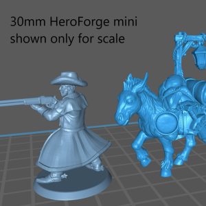 Alternative view of Pack Mule