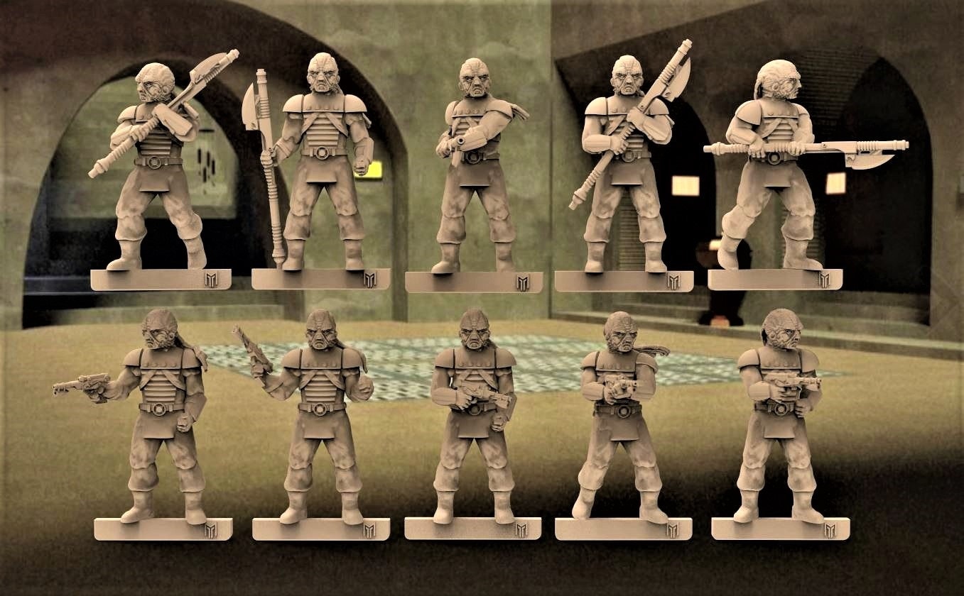 Weekway Thugs (10 Sculpts)