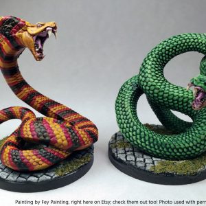 Giant Snakes (2 sculpts in 3 sizes)