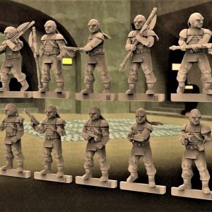 Alternative view of Weekway Thugs (10 Sculpts)