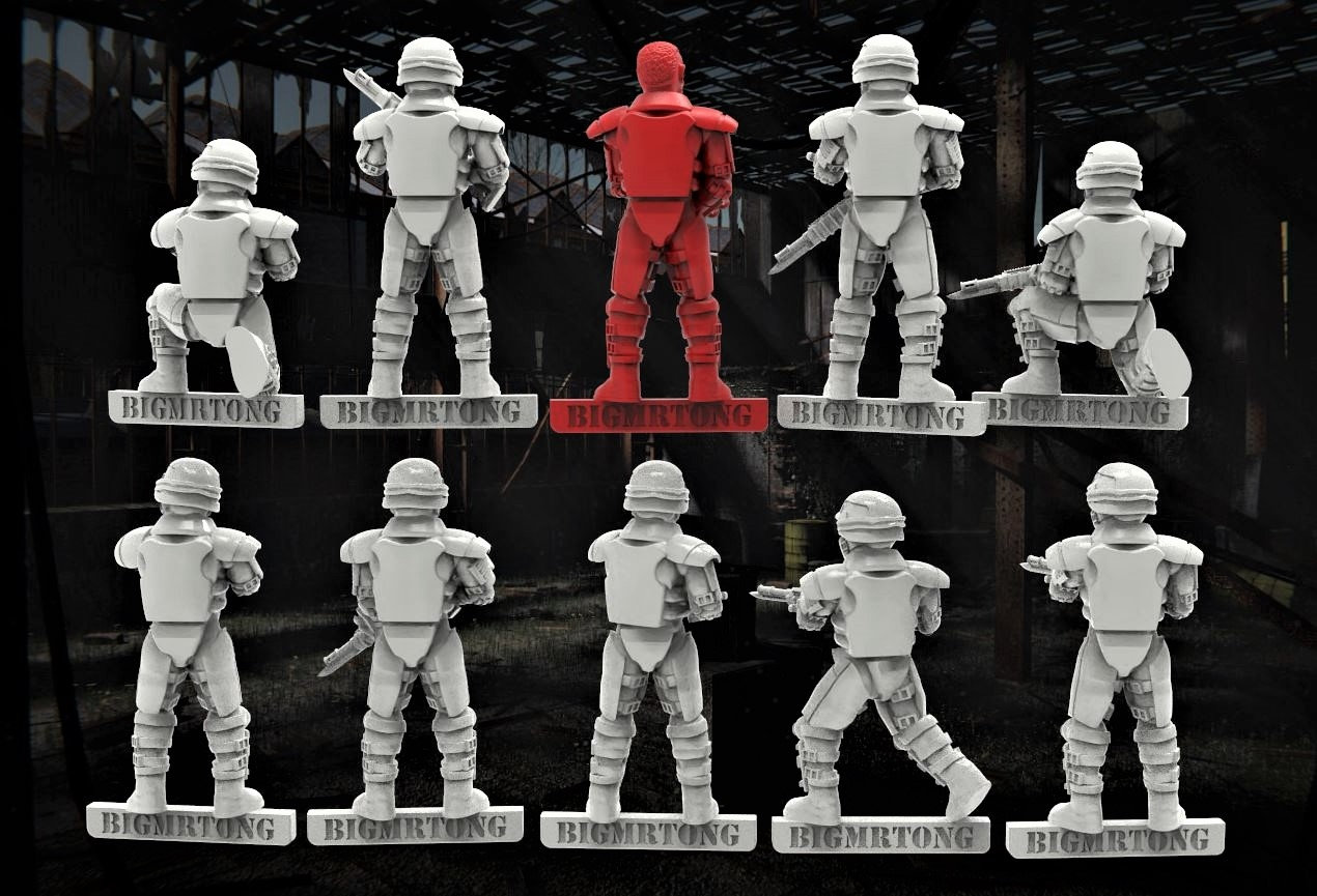 Commonwealth Soldiers (10 Sculpts) - Image 4