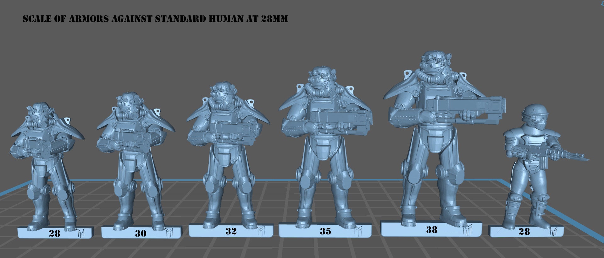 Power Armor Suits (10 Sculpts) - Image 2
