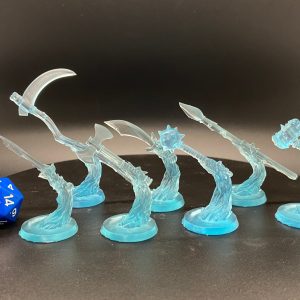 Alternative view of Spiritual Weapons (7 Sculpts)