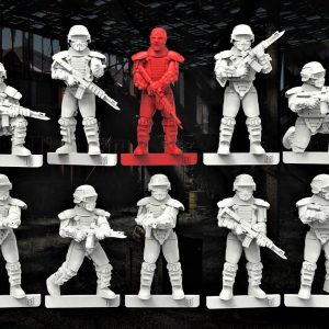 Commonwealth Soldiers (10 Sculpts)