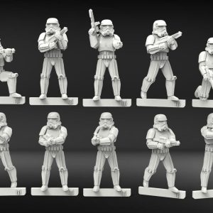 Alternative view of Storm Squad (10 Sculpts)