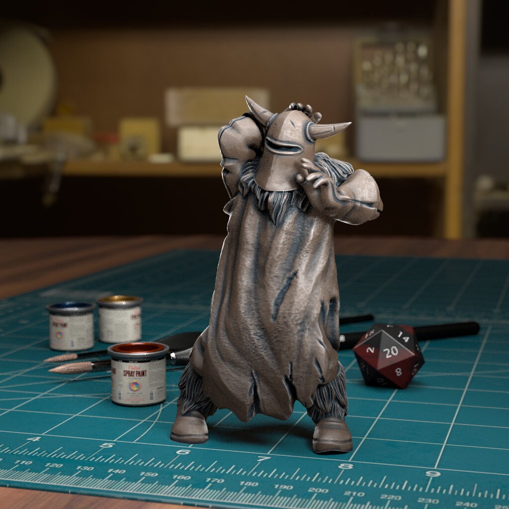 Alternative view of Mi-NI Knights (8 Sculpts)