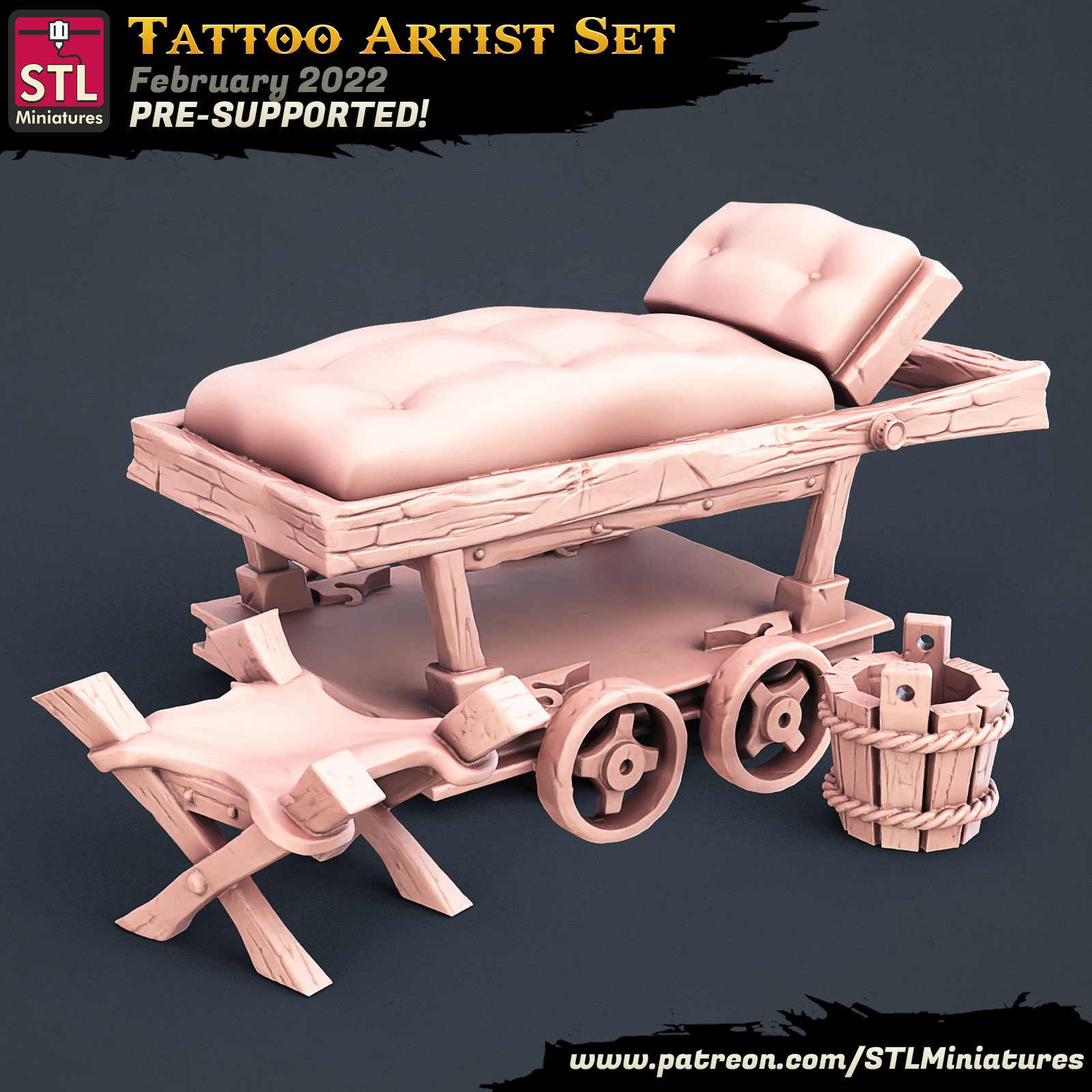 Alternative view of Tattoo Shop Set