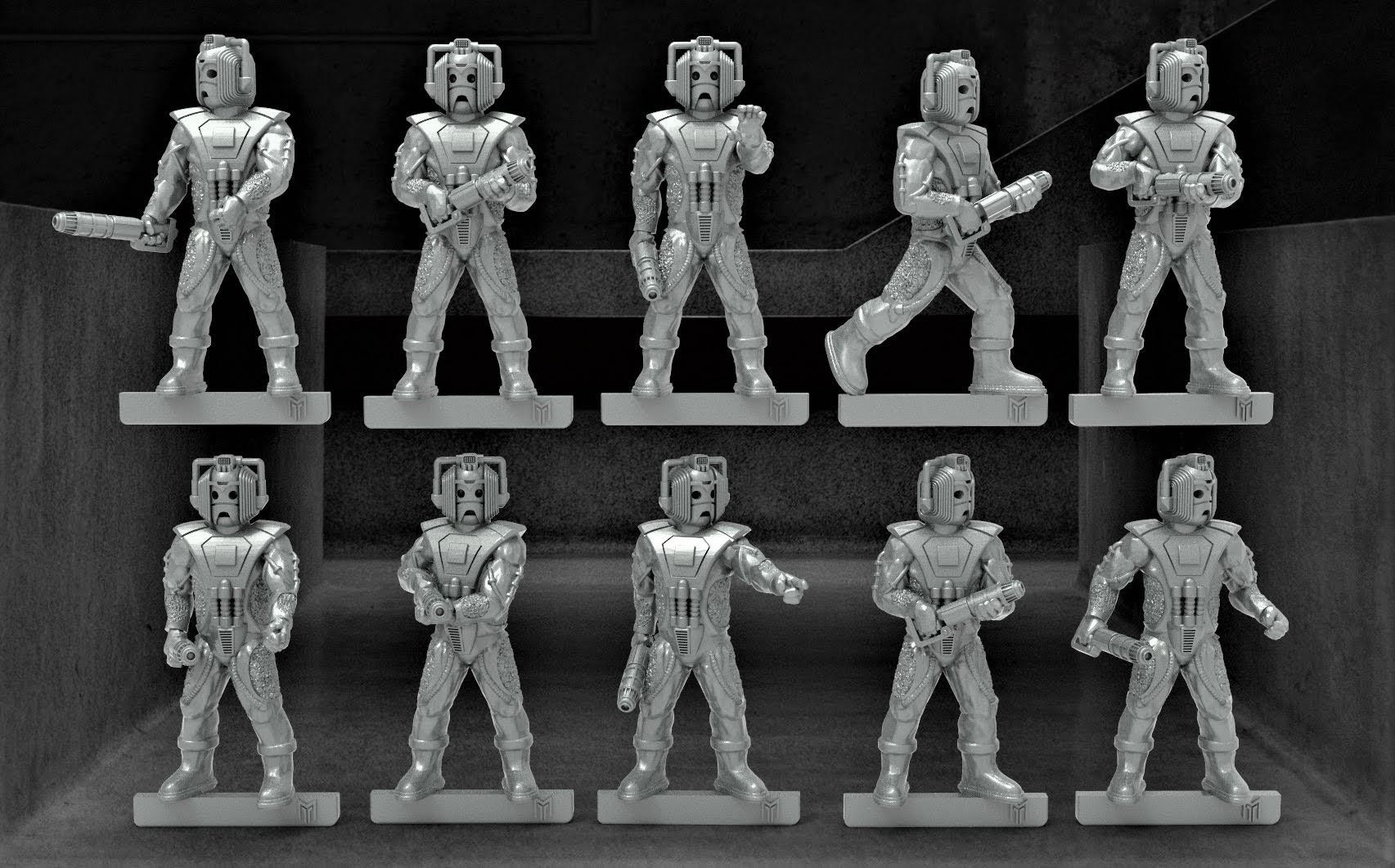 Vintage Tin Men (10 Sculpts) - Image 2