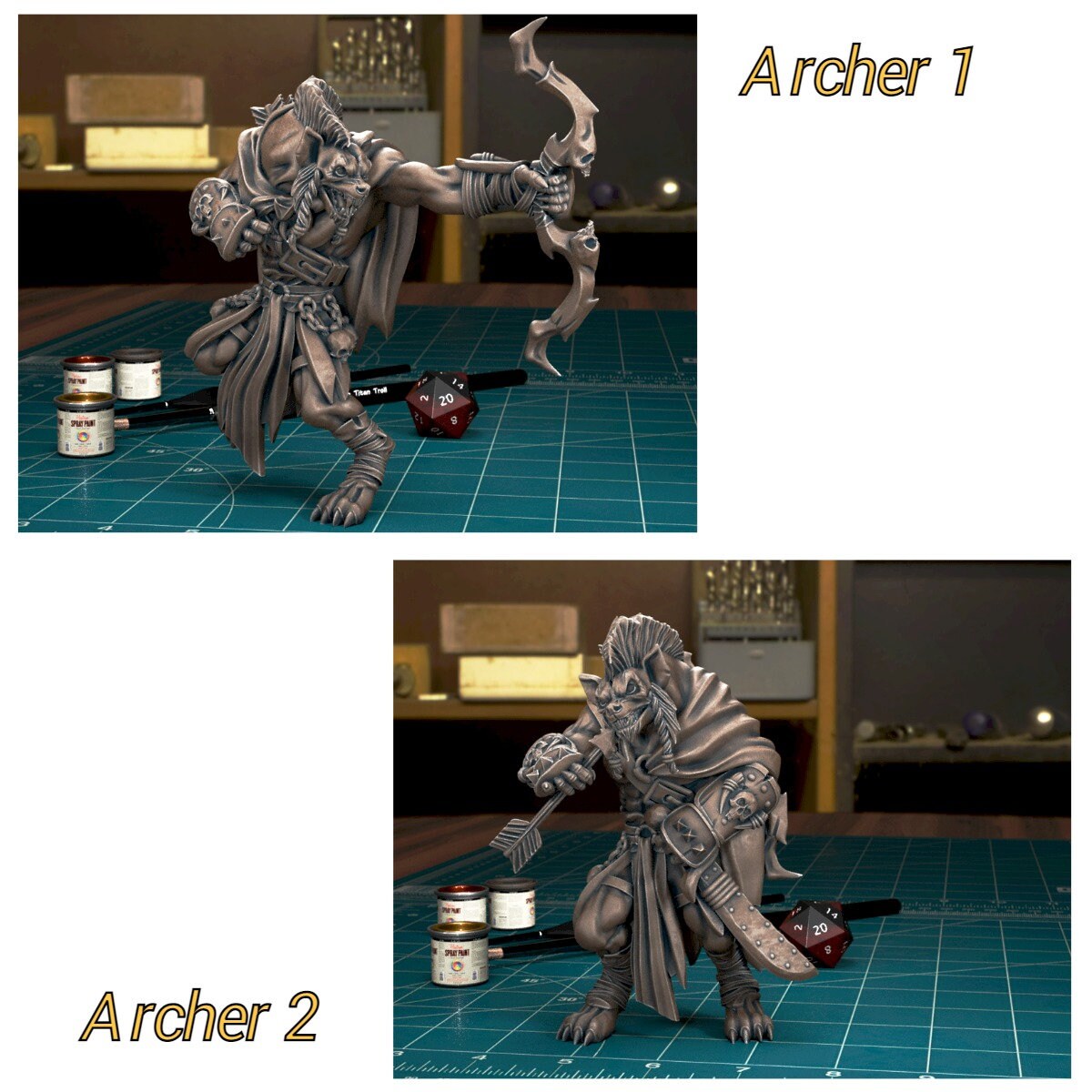 Gnarlfang Raiders Gnoll Warband (10 sculpts) - Image 8