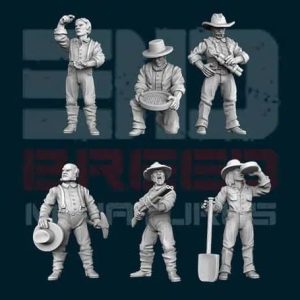 Old West Prospectors (6 Sculpts)