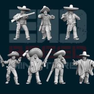 Mexican Outlaws (7 Sculpts)