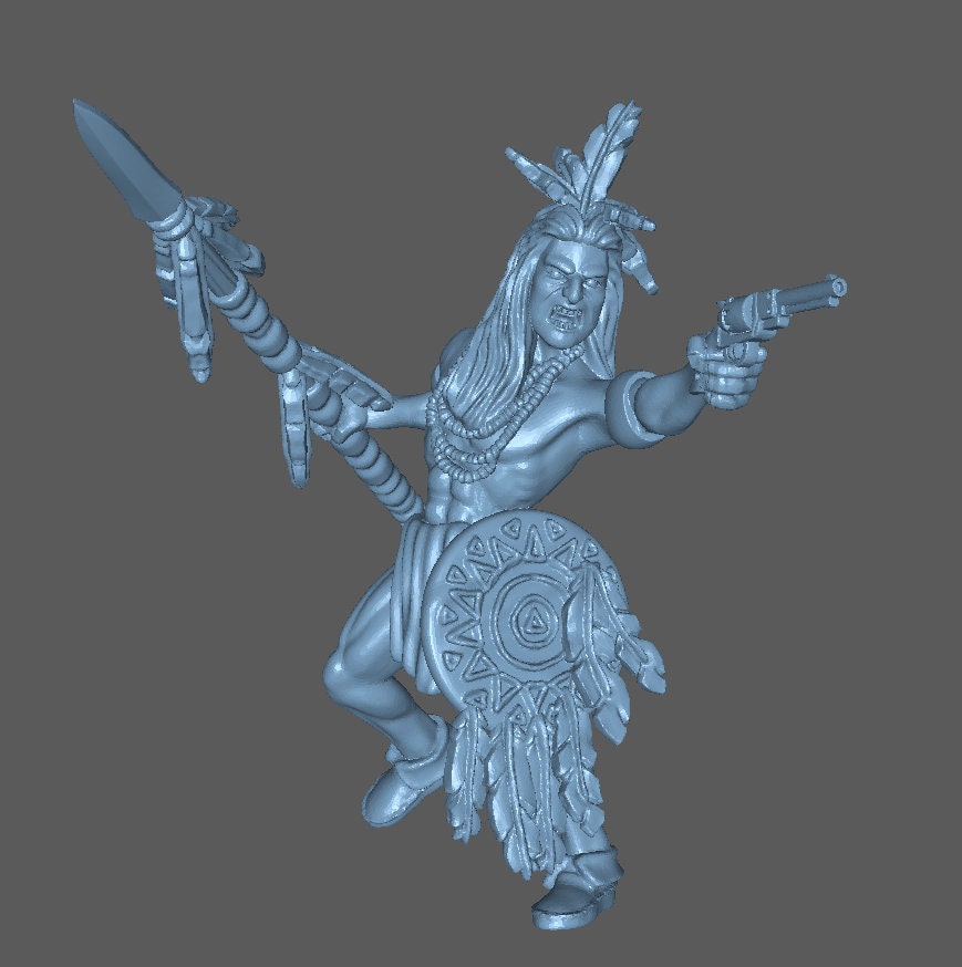 Sioux Warband (7 Sculpts) - Image 4