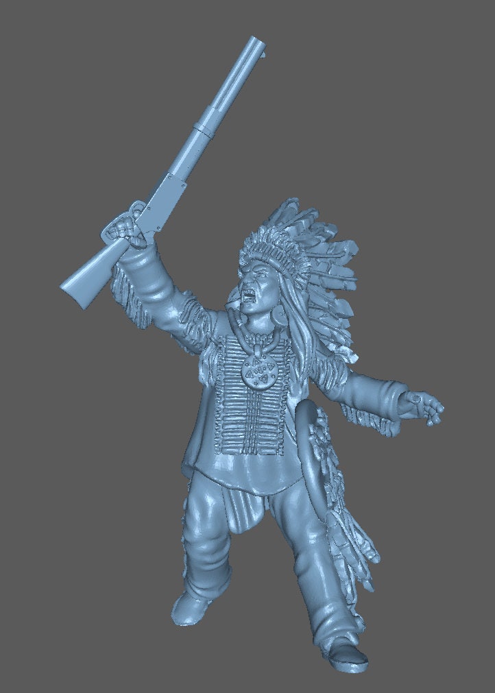 Sioux Warband (7 Sculpts) - Image 2