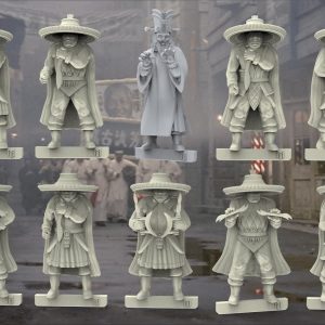 The Three Winds and Asian Sorcerer (10 Sculpts)