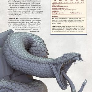Alternative view of Deathfang Constrictor (2 sizes)