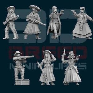 Ladies of the West (7 Sculpts)