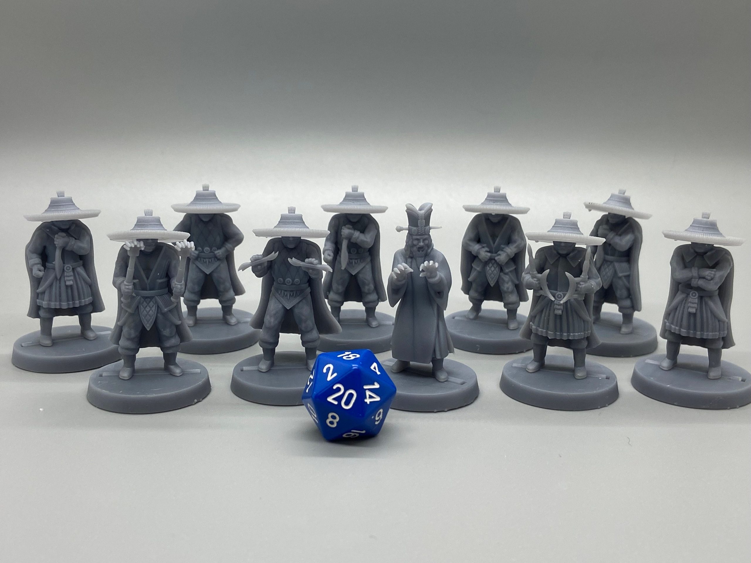 The Three Winds and Asian Sorcerer (10 Sculpts) - Image 6