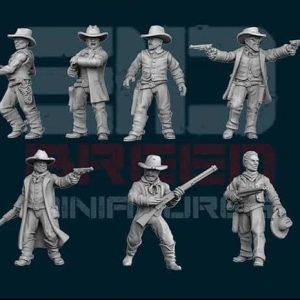 Blackjack's Gang (7 Sculpts)