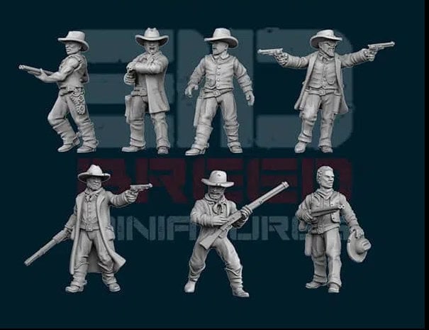 Blackjack's Gang (7 Sculpts)