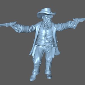 Alternative view of Blackjack's Gang (7 Sculpts)