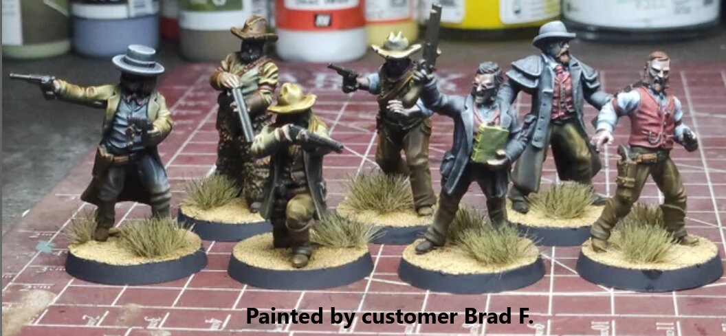 Bounty Hunter Posse (7 Sculpts)