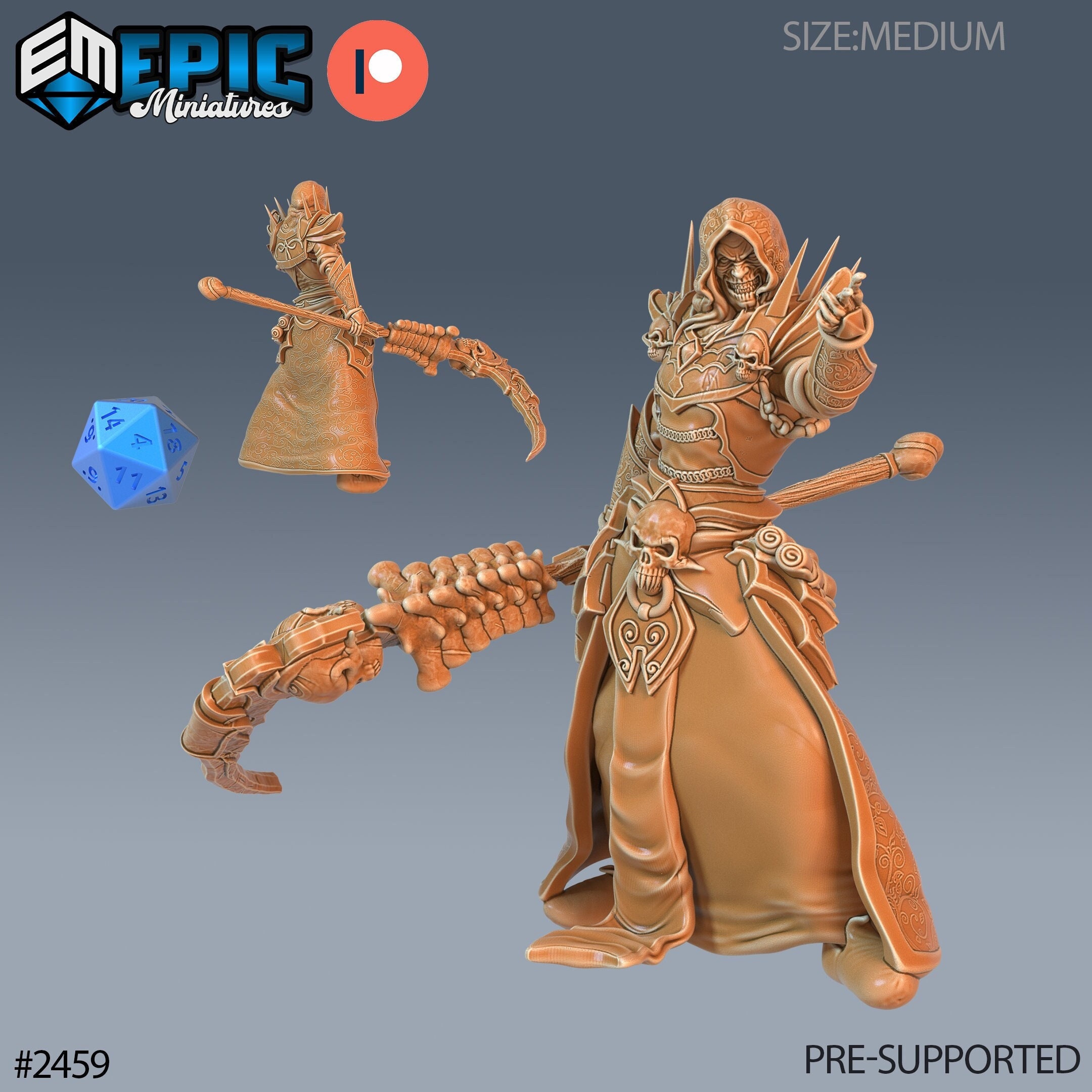 Vile Necromancer (3 Sculpts)