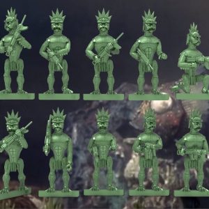 Aquaphibians (10 Sculpts)