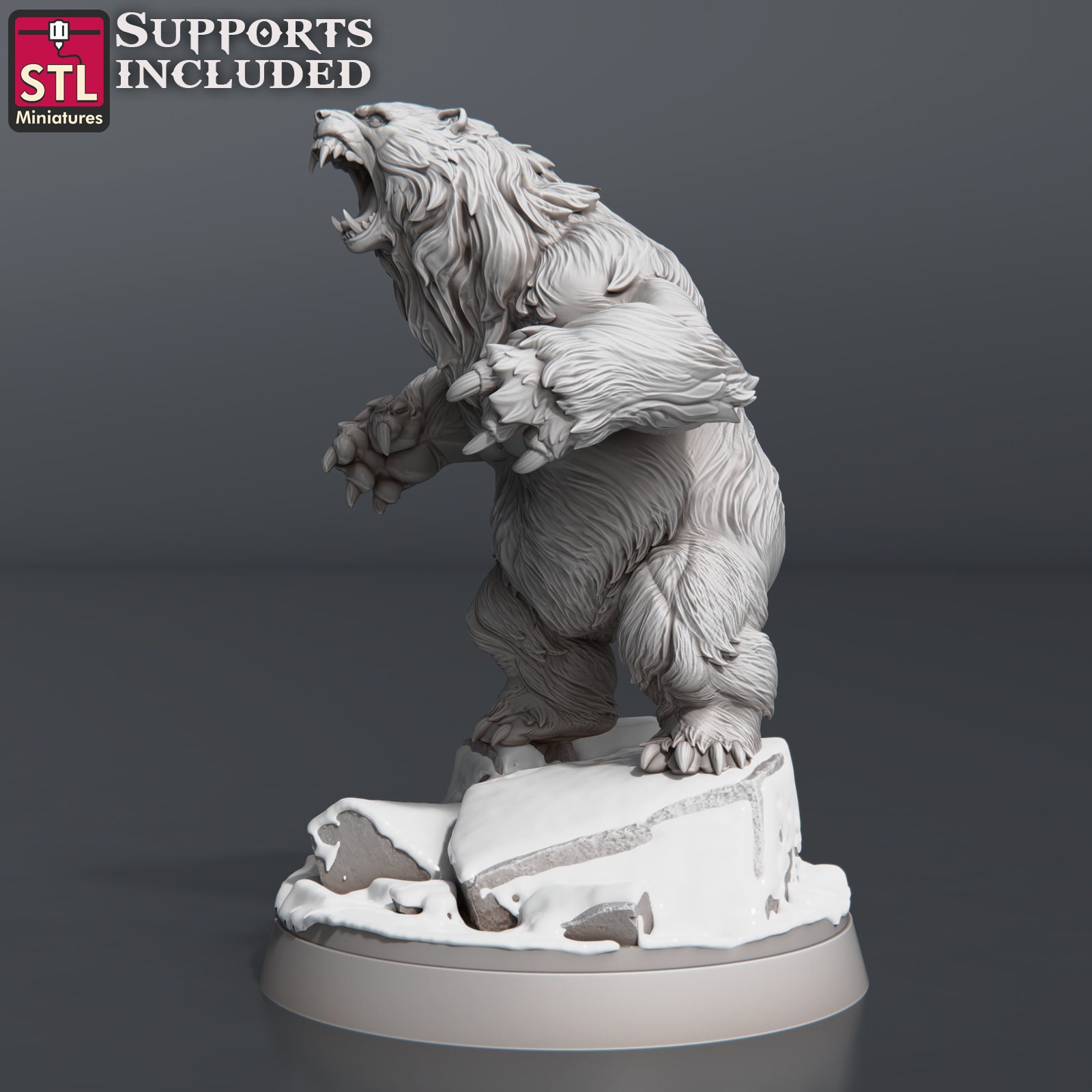 Alternative view of Bear Pack (3 sculpts in 2 sizes)