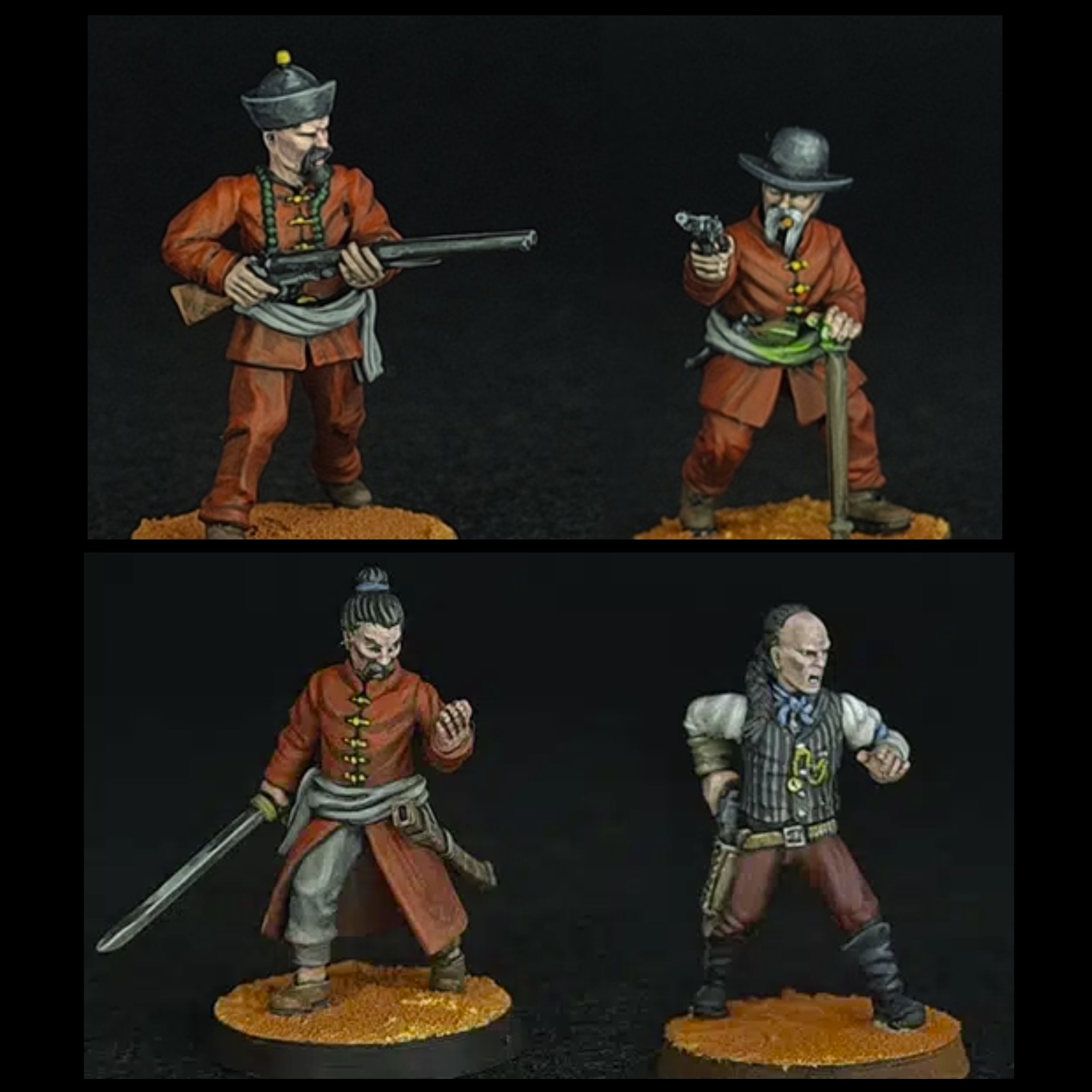 The Tong Gang (7 Sculpts)