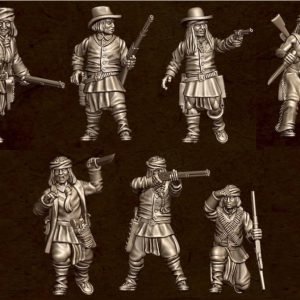 Apache Warband (7 Sculpts)