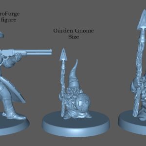 Alternative view of Gnome Toad Cavalry Warband Miniatures – Fantasy Tabletop RPG & Wargame Models