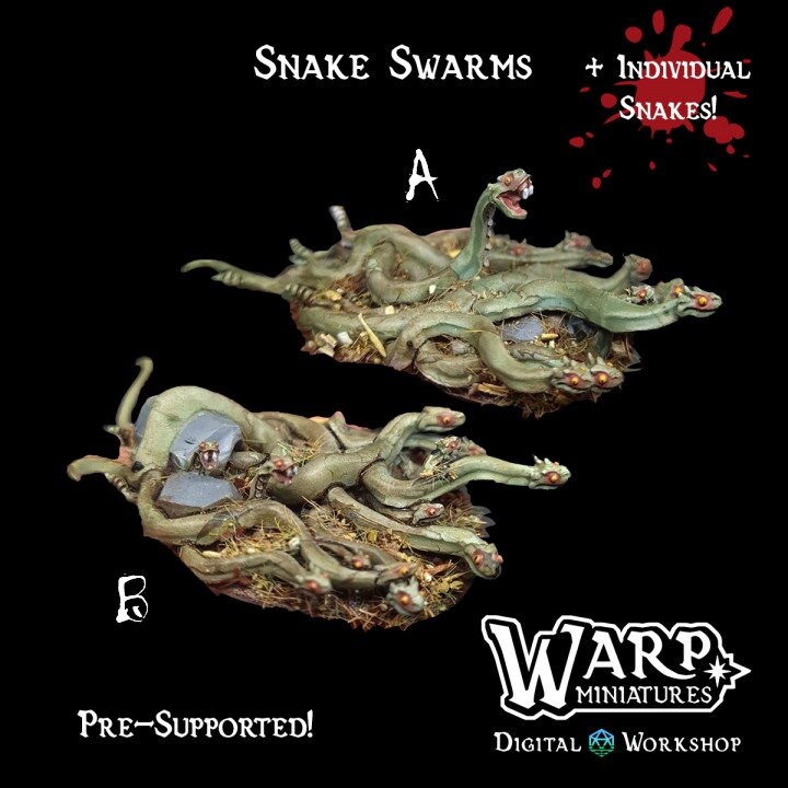 Alternative view of Vermin Swarms (8 sculpts)