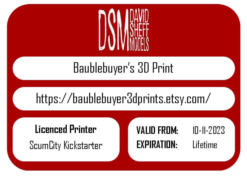 Alien Thugs Miniature Set - 6 Sci-Fi Criminals and Underworld Figures - Image 9