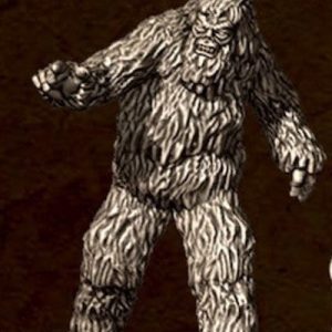Cryptid Series: Bigfoot Miniature (8′7″ tall in scale)