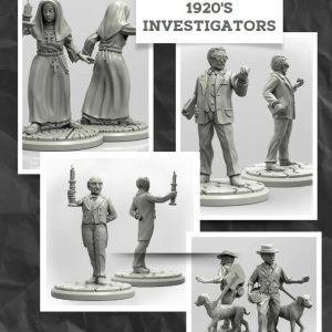 Arkham Investigators (28 Sculpts)