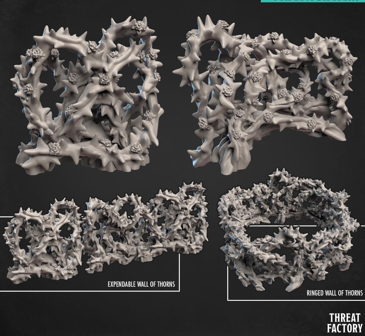 Wall of Thorns (Circular or Clumpy Sculpts) - Image 2