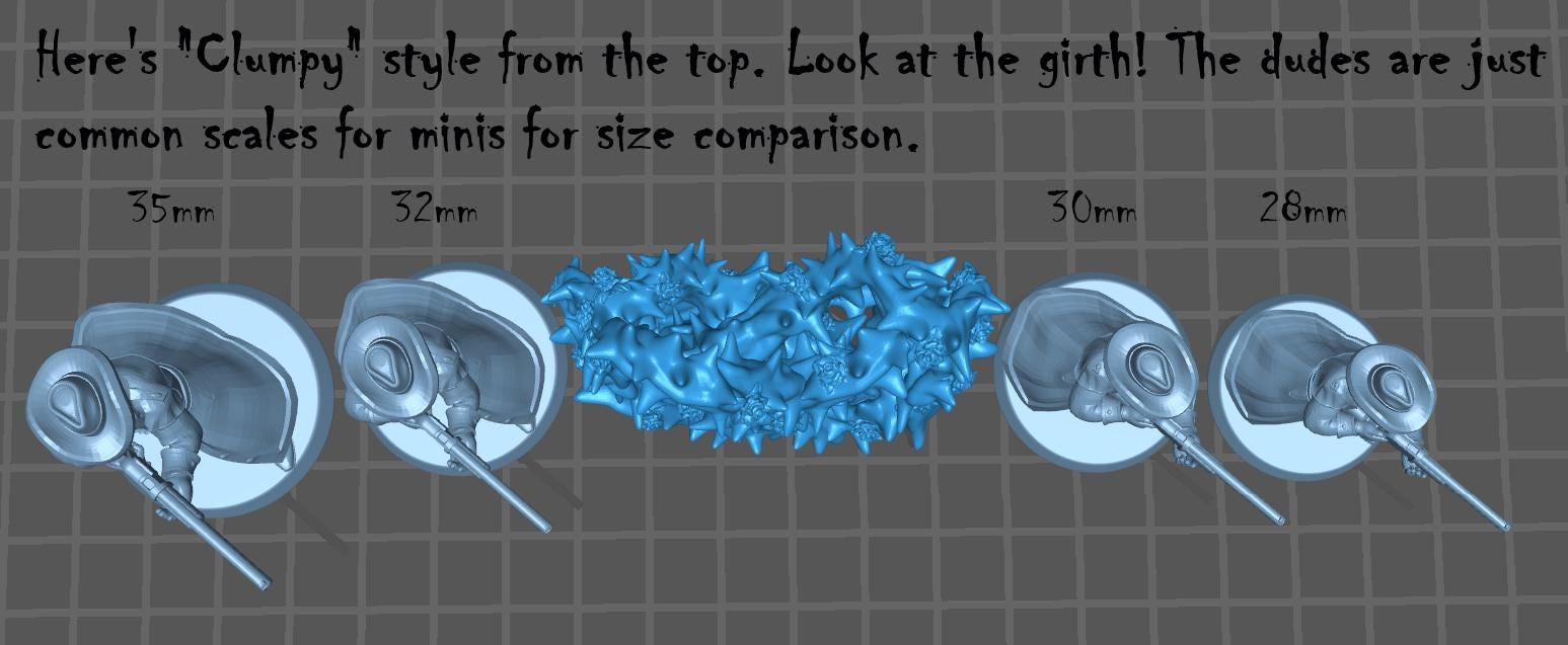 Wall of Thorns (Circular or Clumpy Sculpts) - Image 5