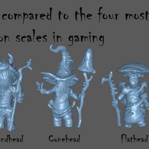 Alternative view of Myconid Trio (2 sizes)