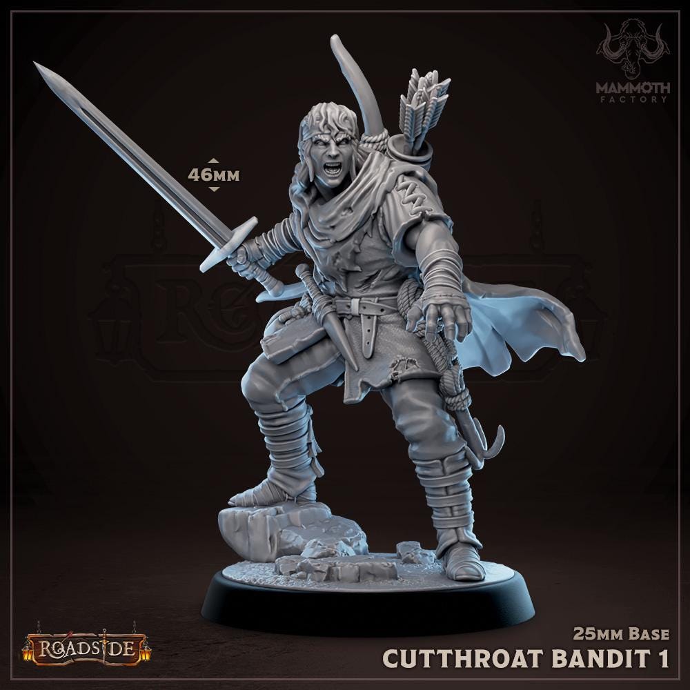 Qeynos Cutthroat Bandits - Roadside Ambush Set