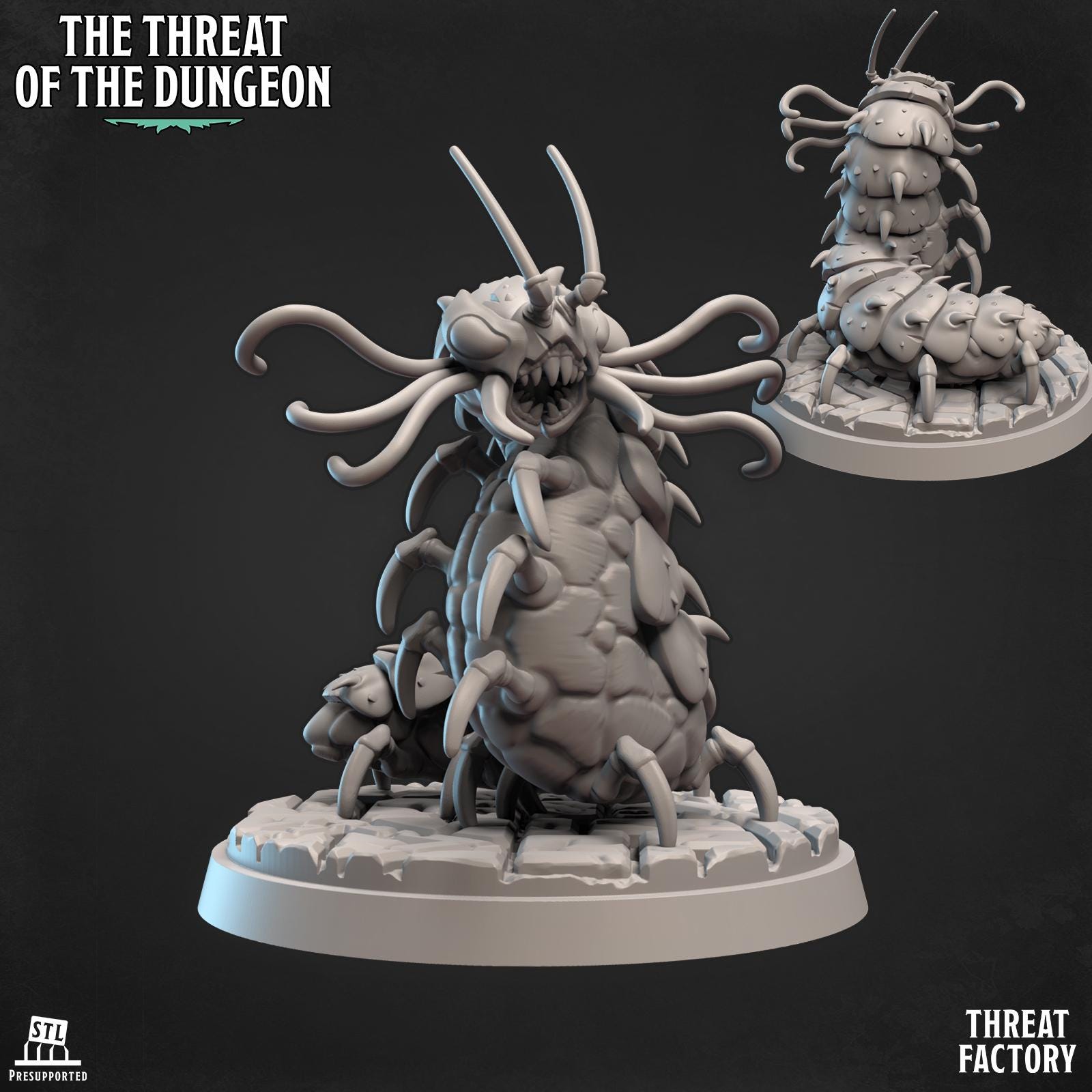 Alternative view of Carrion Crawler (Large Monstrosity)