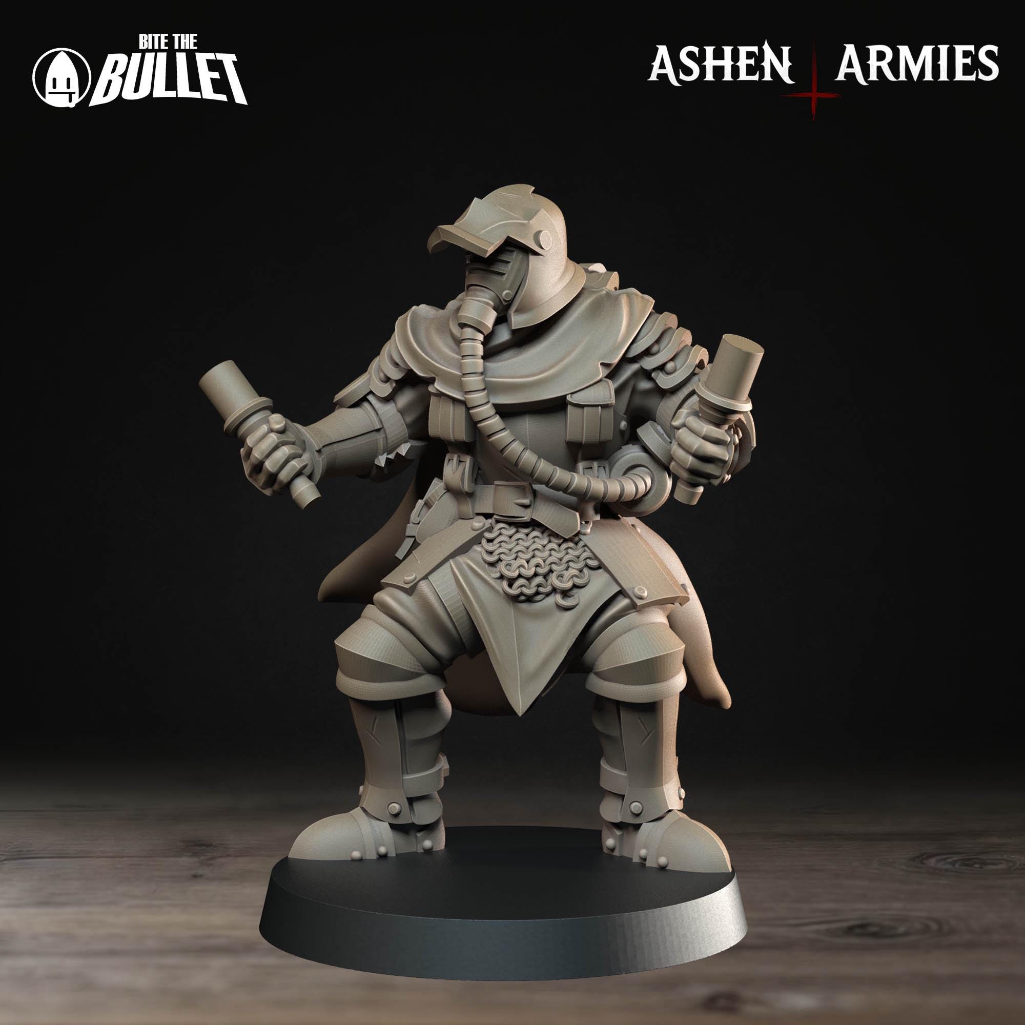 Alternative view of Shocktrooper Squad (4 Sculpts)