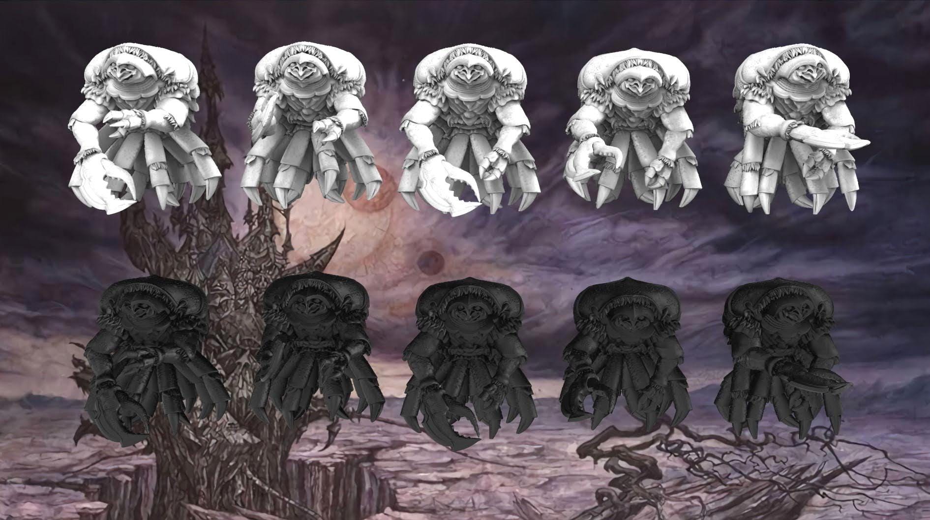 Supercrab Guards (10 Sculpts)