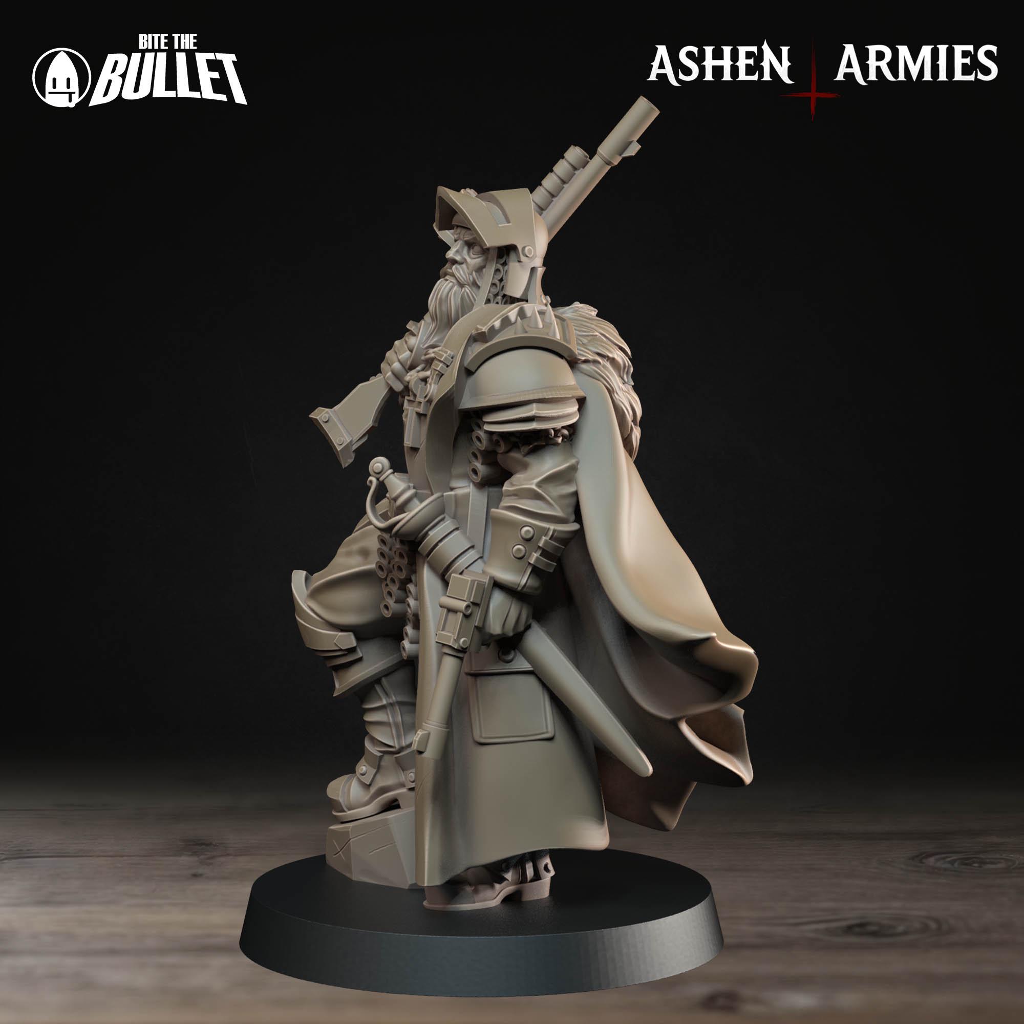 Alternative view of Ashen Commander