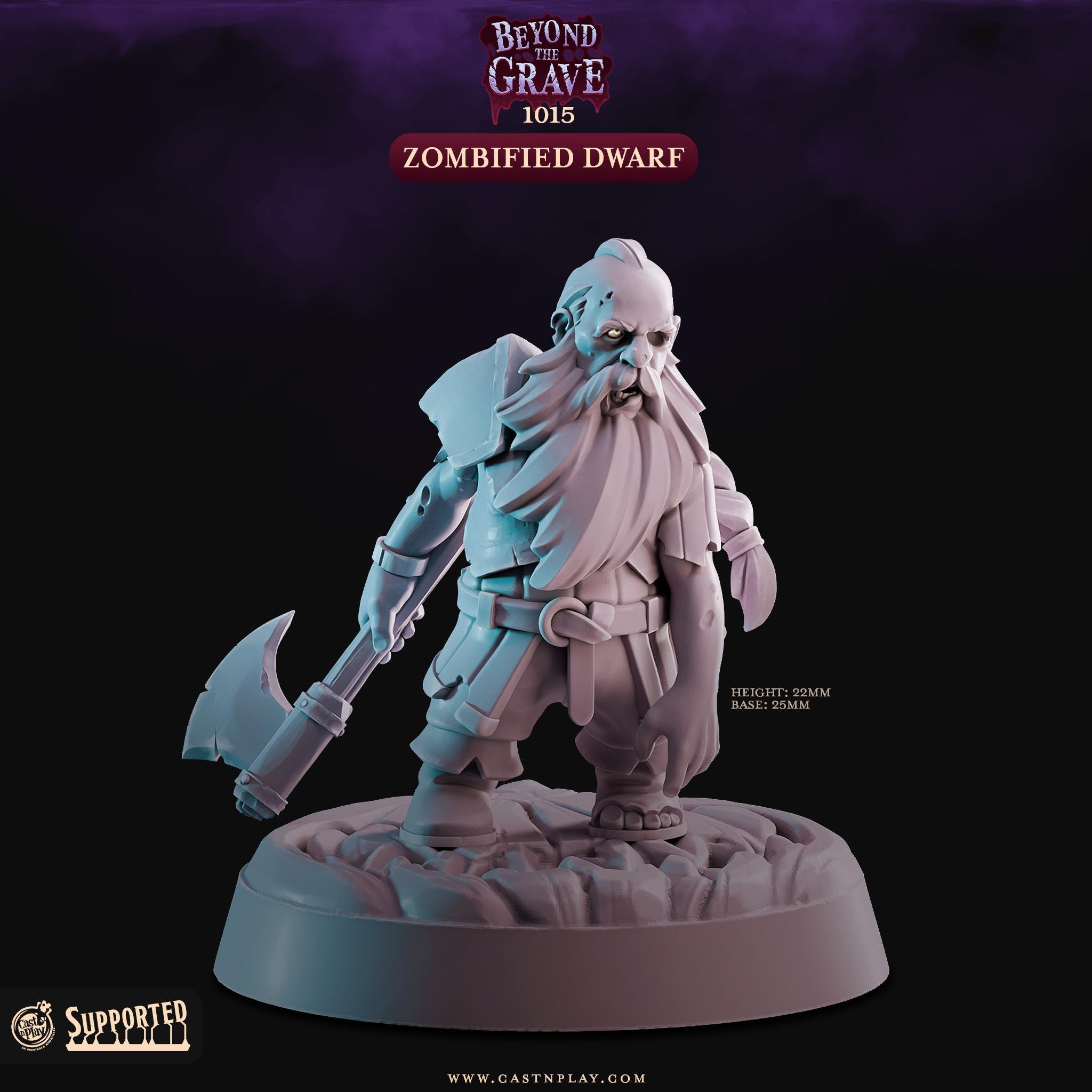 The Stonedeep Oathbreaker (Zombified Dwarf)