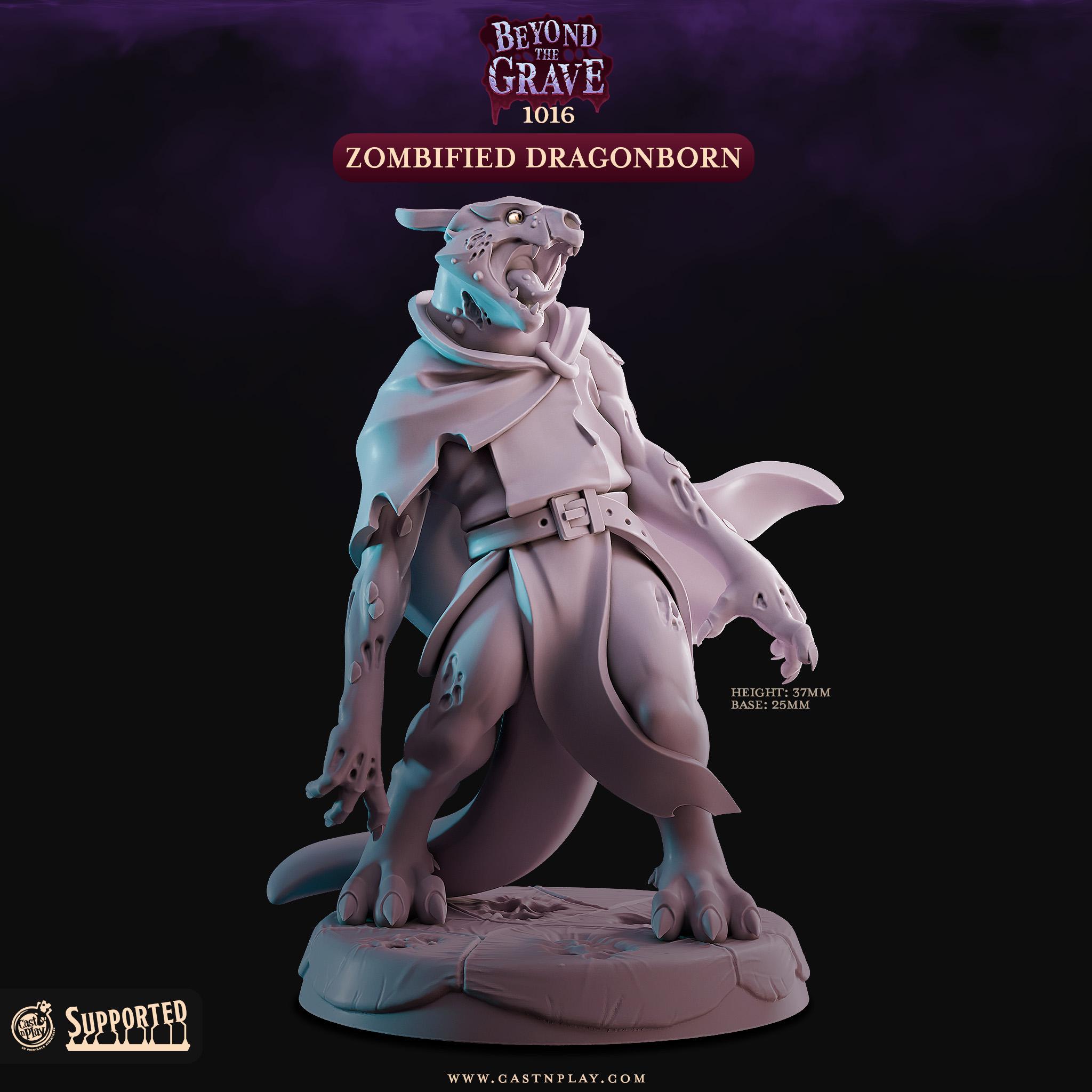 The Emberwatch Revenant (Zombified Dragonborn)